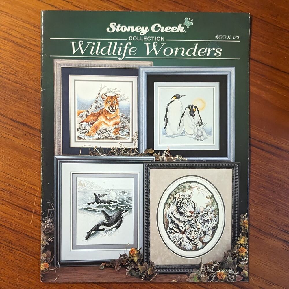 Wildlife Wonders Cross Stitch Pattern Book Stoney Creek